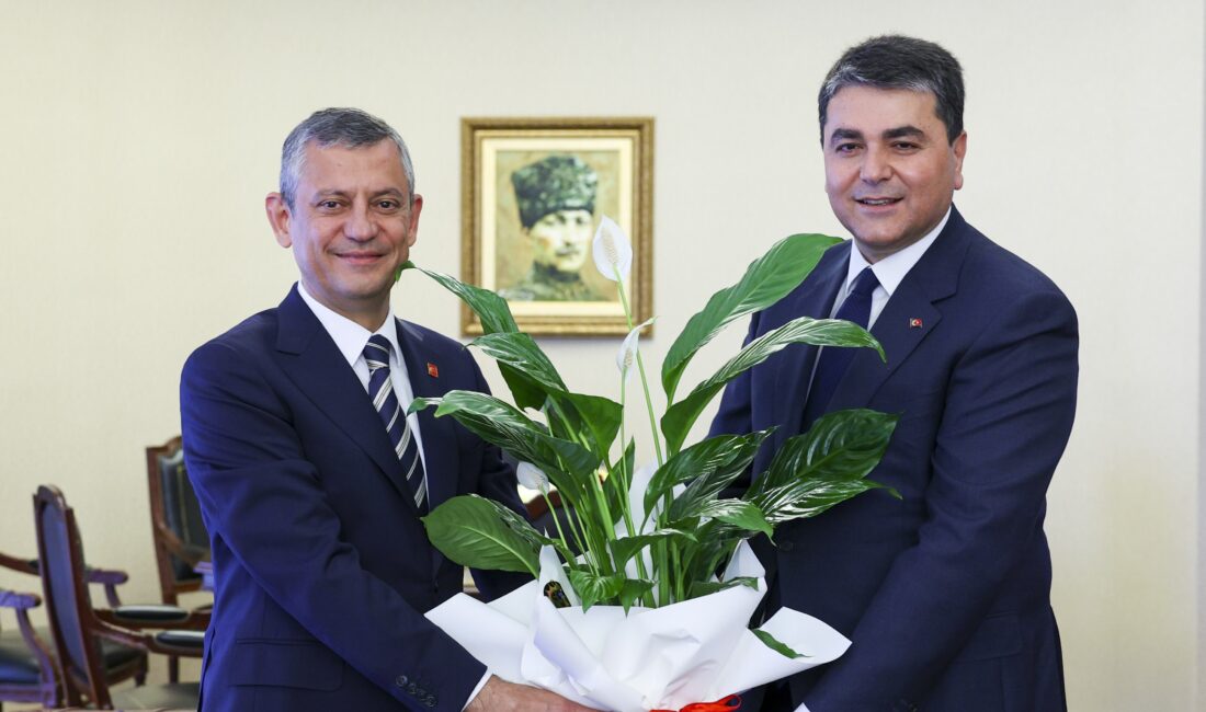 Cumhuriyet Halk Partisi Lideri Özgür Özel, Demokrat Parti Genel Başkanı