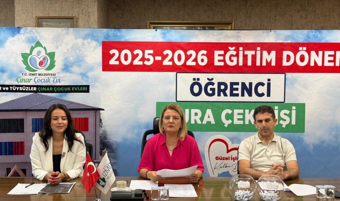 İzmit Belediyesinin fırsat eşitliği odaklı kreş projesi Çınar Çocuk Evleri’nde,