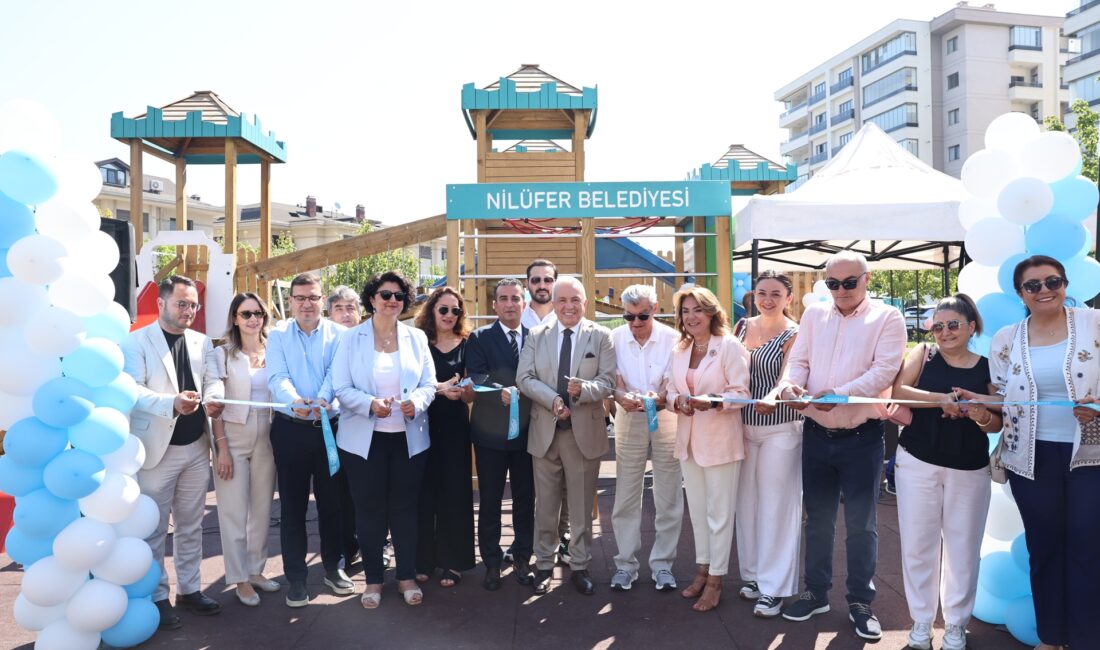 Nilüfer Belediyesi, Balat Mahallesi’nde yapımı tamamlanan 4 bin 156 metrekarelik