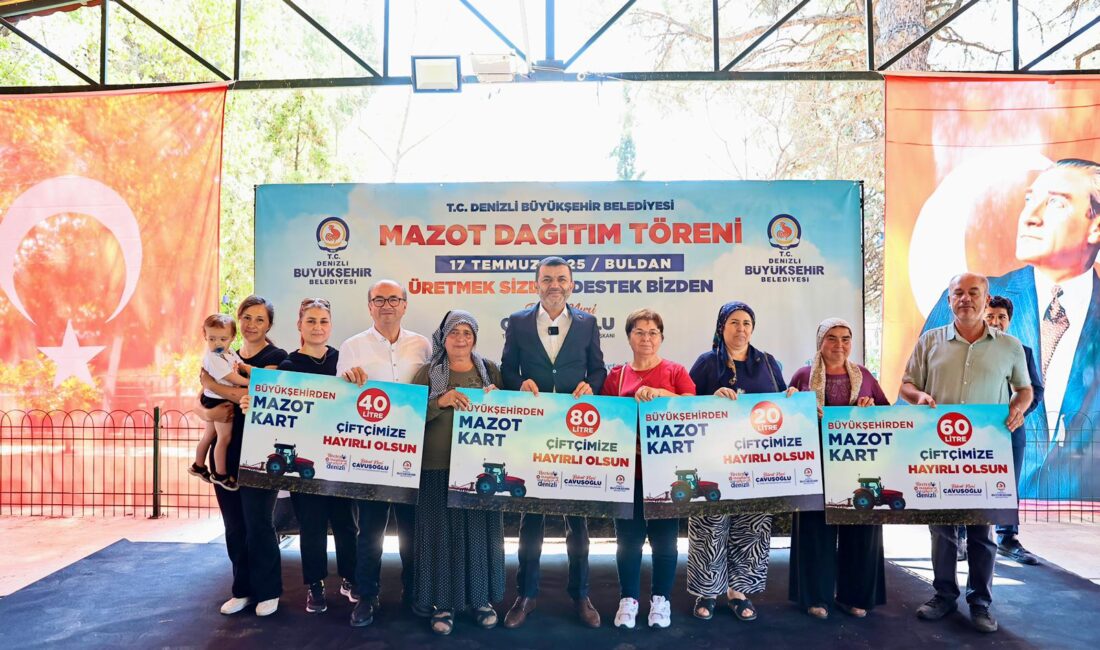 Denizli Büyükşehir Belediyesi, üreticilerin girdi maliyetlerini azaltmak ve tarımsal üretimi