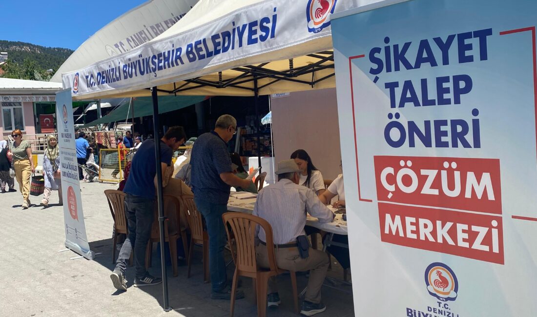 Denizli Büyükşehir Belediyesi Basın Yayın ve Halkla İlişkiler Dairesi, vatandaşla