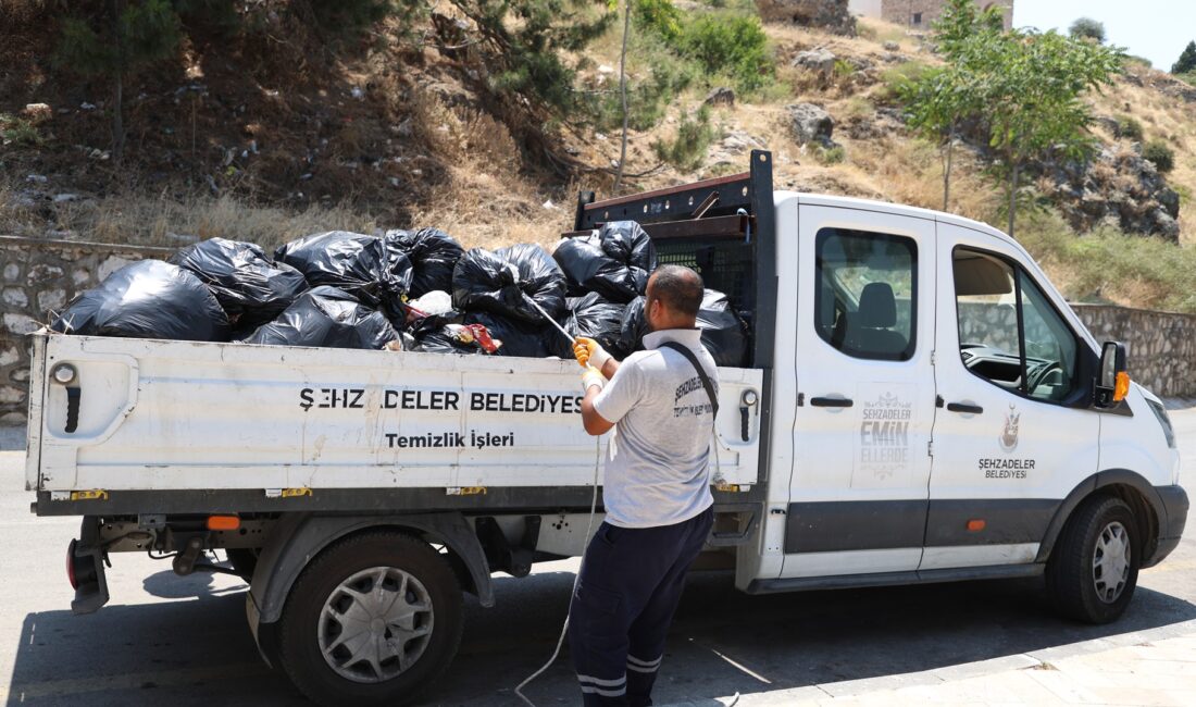 Şehzadeler Belediyesi, Spil Dağı yolu üzerindeki 2913 Sokak’ta 4 gün