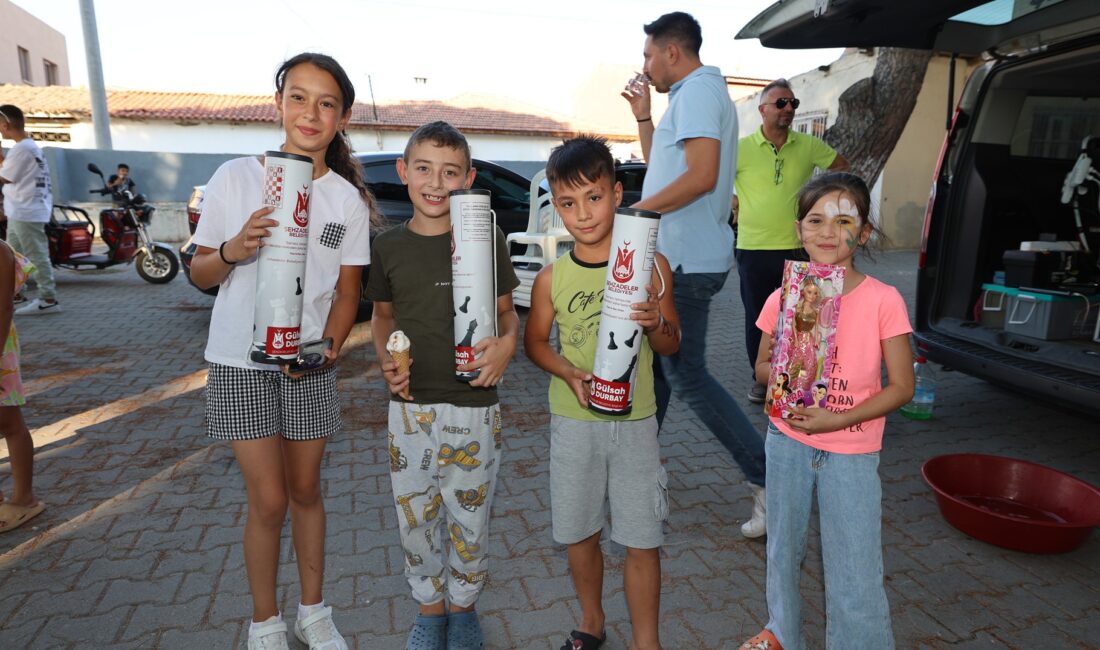 Şehzadeler Belediyesi, Yeşilköy Mahallesi’nde düzenlediği etkinlikle çocuklara unutulmaz bir gün