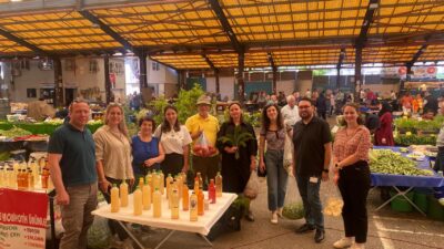 Cleverfood Sürdürülebilir Gıda Sistemi Karşılıklı Öğrenme Programı kapsamında Nilüfer’i inceleyen