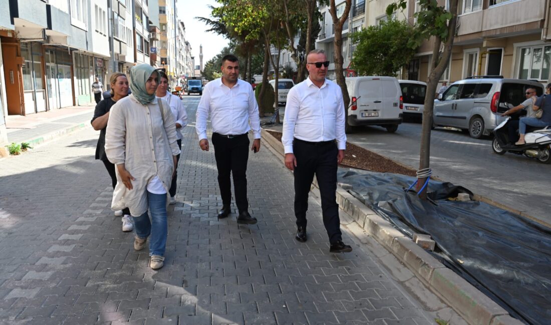 Karacabey Belediyesi, Ulucami ve İmaret bölgesindeki refüjde kapsamlı bir çevre