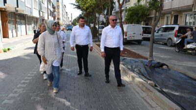 Karacabey Belediyesi, Ulucami ve İmaret bölgesindeki refüjde kapsamlı bir çevre