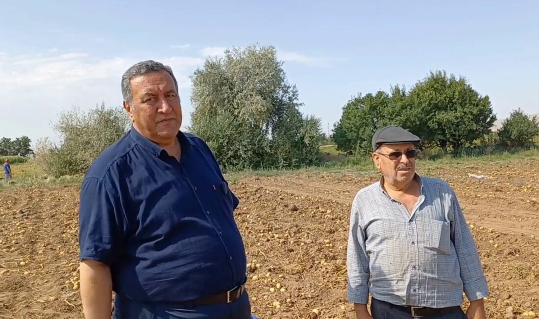 CHP Niğde Milletvekili Ömer Fethi Gürer, patates üreticilerin dertlerini dinledi: