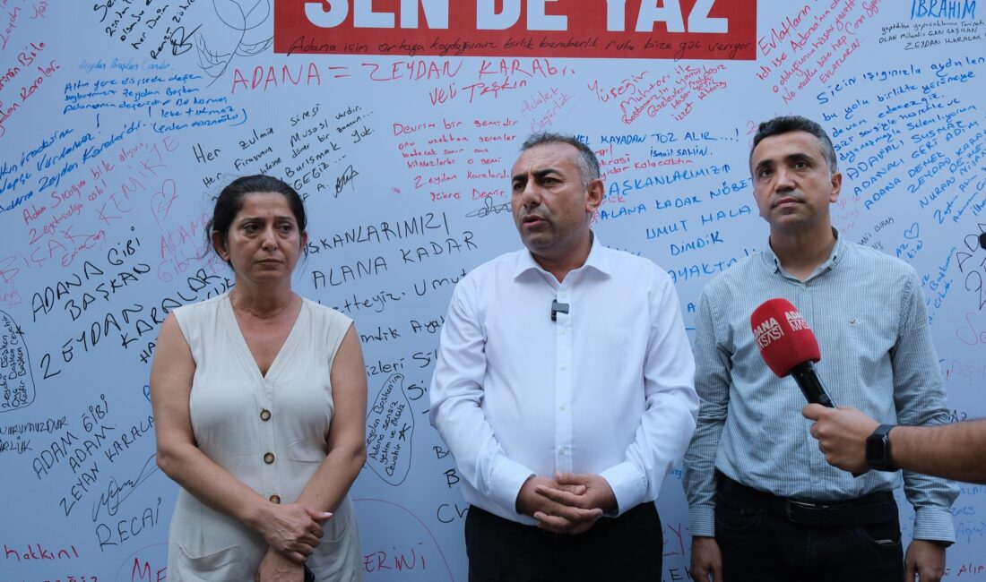 Başkan Vekili Güngör Geçer Adalet Nöbeti’ne katıldı, “Özgürlük İçin Sen