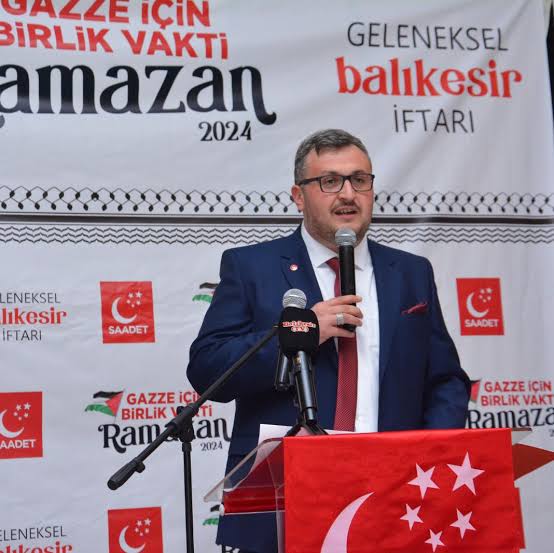 Saadet Partisi Balıkesir İl Başkanı Abdulkadir Durmaz, Türkiye Büyük Millet
