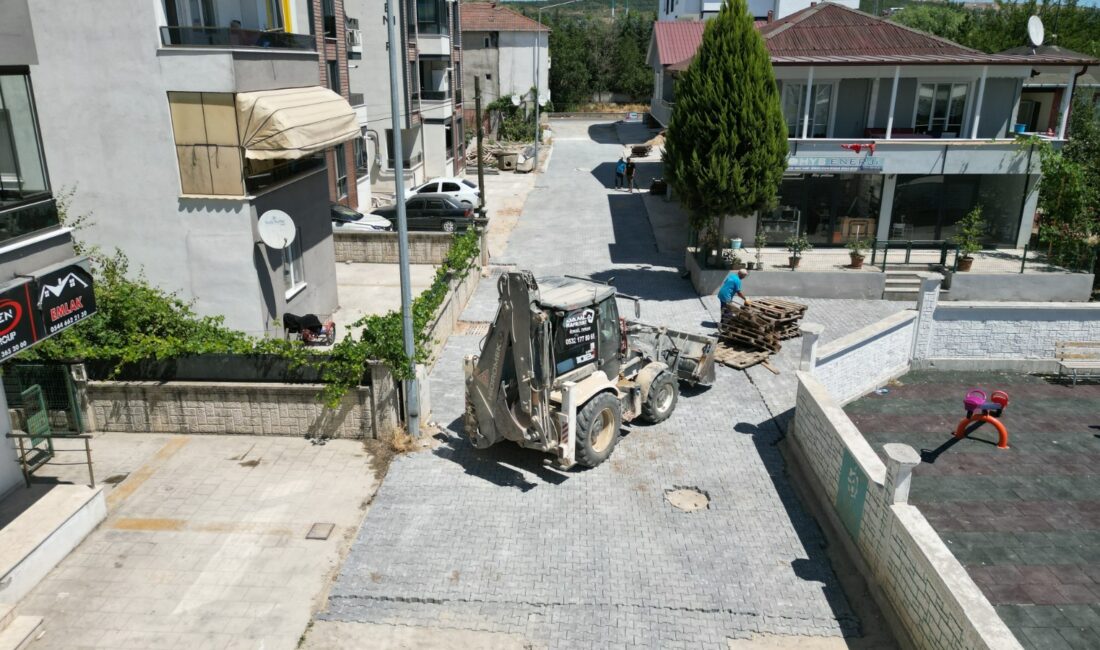 İzmit Belediyesi Fen İşleri Müdürlüğü ekipleri, Alikahya Atatürk Mahallesi Yörükler