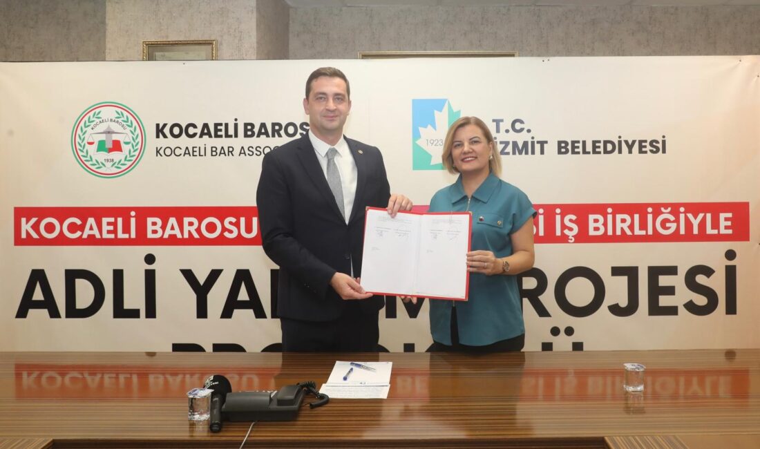 İzmit Belediye Başkanı Fatma Kaplan Hürriyet ile Kocaeli Baro Başkanı