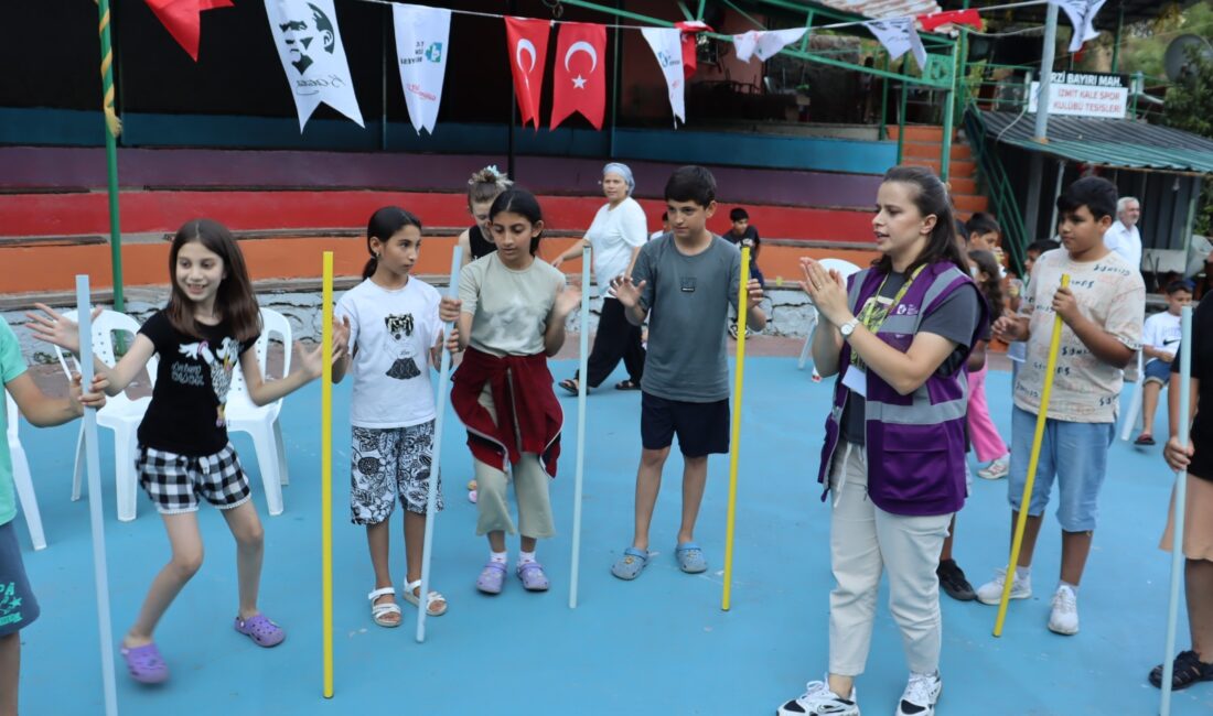 İzmit Belediyesi tarafından, çocukların yaz aylarında keyifli vakit geçirmesi adına