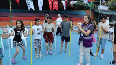 İzmit Belediyesi tarafından, çocukların yaz aylarında keyifli vakit geçirmesi adına