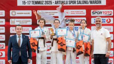 Osmangazi Belediyespor Kulübü sporcusu Beren Çelik, Türkiye Judo Federasyonu tarafından