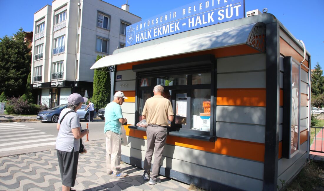 Eskişehir Büyükşehir Belediyesi Halk Ekmek fabrikalarında üretimine başlanan ve Eskişehirliler
