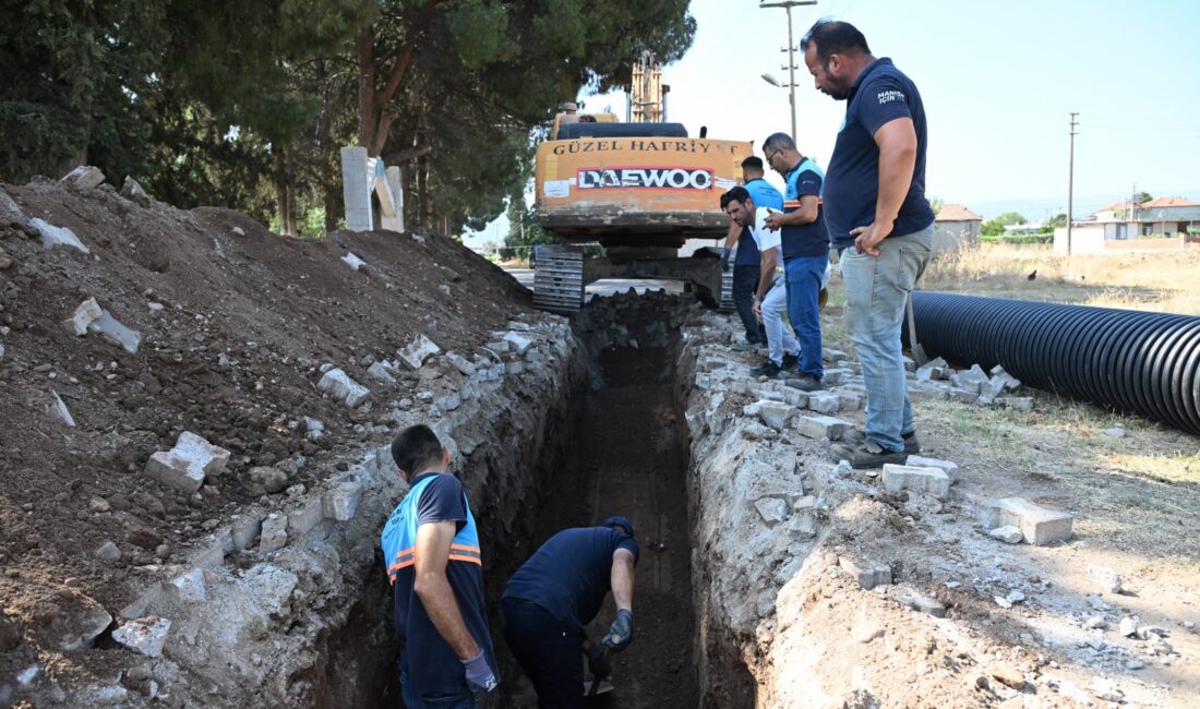 Manisa Büyükşehir Belediyesi, kent genelinde hayata geçirdiği altyapı yatırımlarıyla vatandaşların