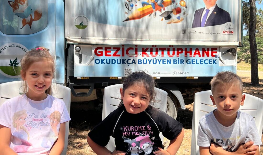 Osmangazi Belediyesi, Gezici Kütüphane bünyesinde düzenlediği ‘Masal Dinletisi’ etkinliği ile