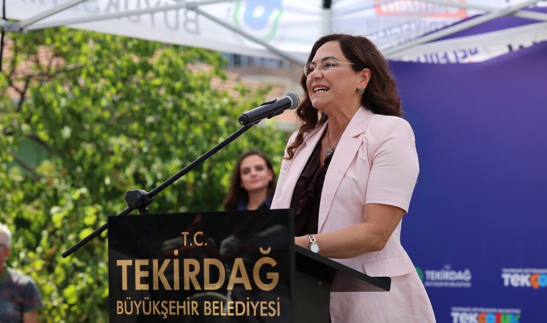 Tekirdağ Büyükşehir Belediyesi’nin çocuklara yönelik vizyoner projelerinden biri daha hayata