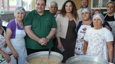 Marmaraereğlisi Belediye Başkanı Onur Bozkurter, Tekirdağ’ın Yeniçiftlik Mahallesi’nde düzenlenen anlamlı