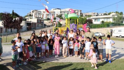 İzmit Belediyesi tarafından düzenlenen Mahallelerde Geleneksel Çocuk Şenlikleri kapsamında Tüysüzler