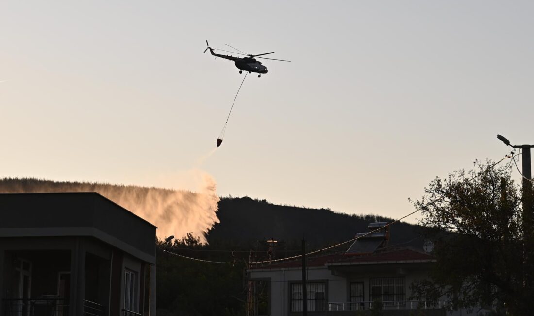 Tekirdağ’ın Şarköy ilçesinde meydana gelen büyük yangın felaketinde, ormanlık alanlara