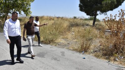 Karacabey Belediye Başkanı Fatih Karabatı’nın talimatıyla mahallelerdeki sorunlar yerinde tespit