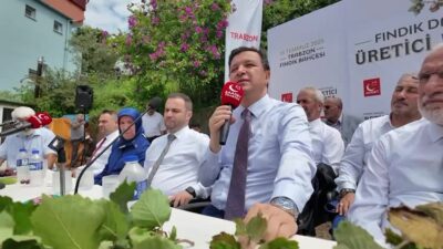 Mahmut Arıkan, fındık bahçesinden iktidara seslendi: “2025 yılı için fındık taban fiyatı en az 300 TL olmalı” Saadet Partisi Genel Başkanı Mahmut Arıkan, Trabzon programı kapsamında, fındık