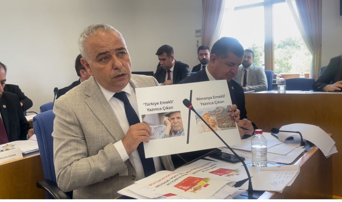 Bakırlıoğlu: “Birileri emeklimizin evine girmiş geceleyin hırsız gibi cebinden 10