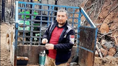 İzmir Büyükşehir Belediye Başkanı Dr. Cemil Tugay ile eşi Öznur