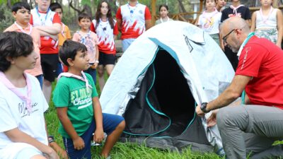 Antalya Büyükşehir Belediyesi tarafından, geleceğin izcilerinin yetiştirilmesi amacıyla 11-15 yaş