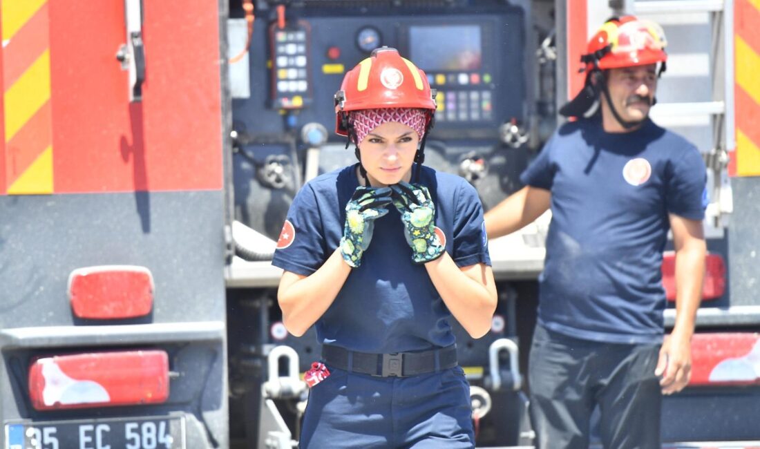 İzmir İtfaiyesi Çeşme’nin dört bir yanında görev başında İzmir Büyükşehir