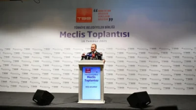 Türkiye Belediyeler Birliği (TBB) Meclis Toplantısında yapılan oylamada Mersin Büyükşehir