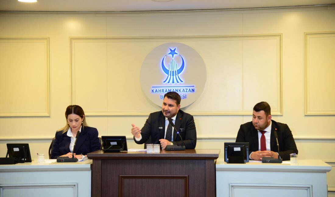 Kahramankazan Belediyesi’nin 2025 yılı Ağustos Ayı Olağan Meclis Toplantısı’nın 2.