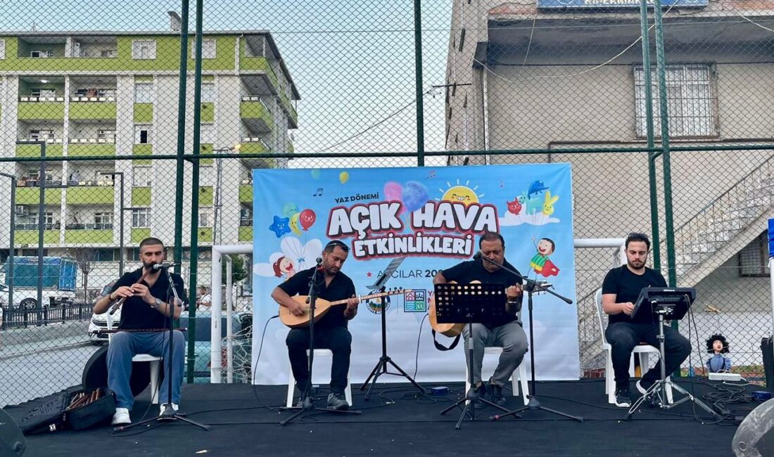 Avcılar Belediyesi yaz coşkusunu “Açık Hava Etkinlikleri” ile mahallelere taşıyor.