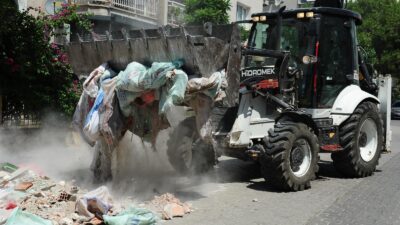 Karşıyaka’da Moloz Atanlara 92 Bin TL Ceza! Karşıyaka Belediyesi, yaz döneminde tadilatların artış göstermesiyle birlikte inşaat atıklarının