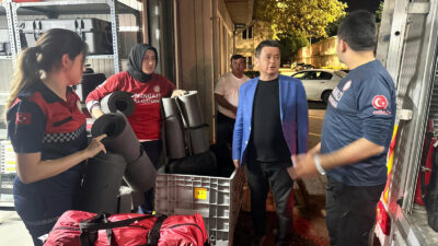 Balıkesir’in Sındırgı ilçesinde meydana gelen 6,1 büyüklüğündeki deprem sonrası Osmangazi