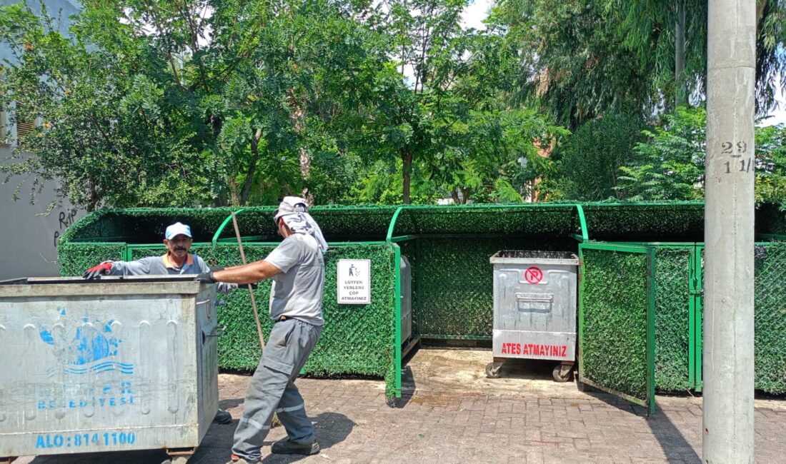 Kemer Belediyesi Temizlik İşleri Müdürlüğü ekipleri, Ocak-Temmuz ayları arasında 17