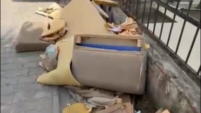 Karşıyaka’da İzinsiz Moloz Ve Atık Dökümüne Geçit Yok! Karşıyaka Belediyesi, çevre kirliliğini önlemek ve kent düzenini korumak amacıyla