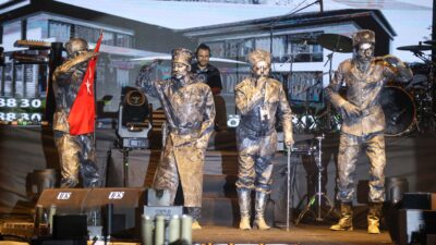 Vatandaşlar, üç gün süren festival boyunca sanat ve kültür dolu