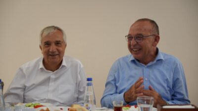 Turgutlu Belediyespor Moral Kahvaltısında Buluştu Turgutlu Belediye Başkanı Çetin Akın, Turgutlu Belediyespor Başkanı Hüseyin Maliz