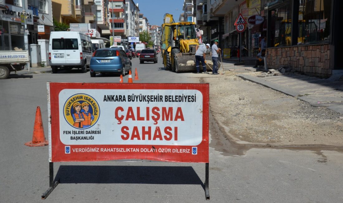 İlçenin altyapısını güçlendirmek, yaya ve araç trafiğinde oluşabilecek zorlukları ortadan