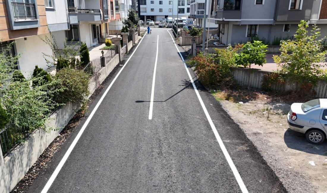 Altınordu Belediyesi, Cumhuriyet Mahallesi’nde 29 sokağa yağmur suyu hattı kazandırmasının