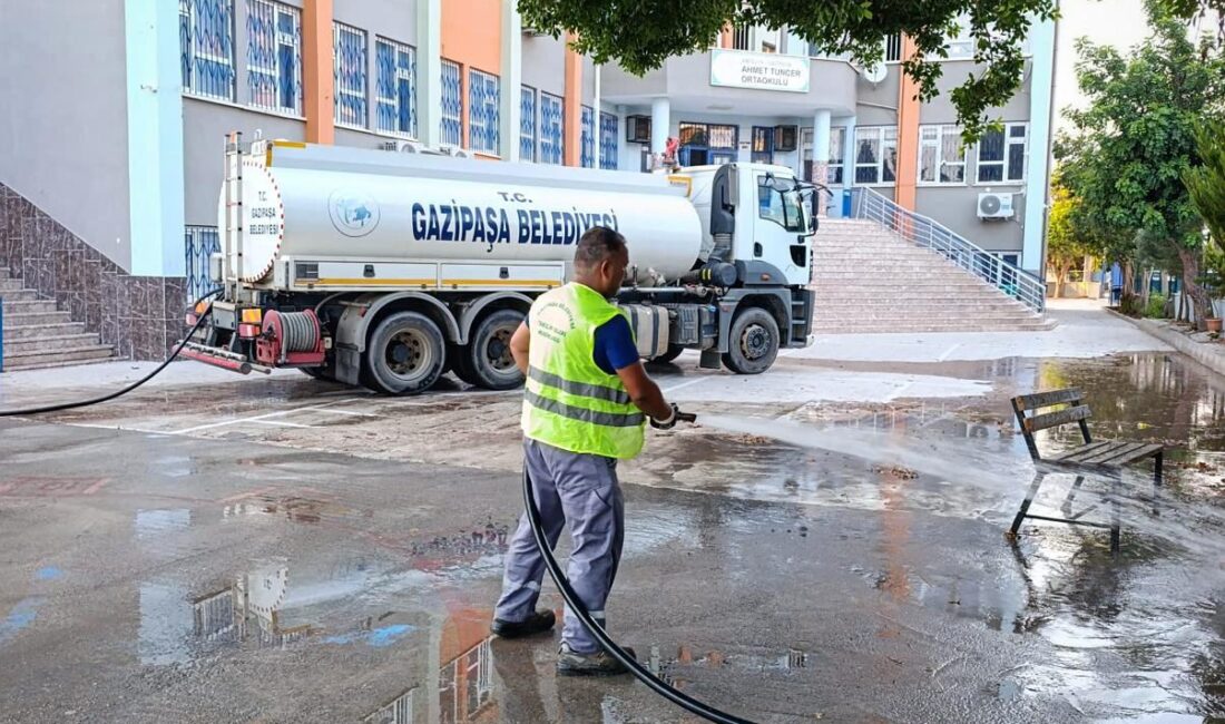Gazipaşa Belediyesi, 1 Eylül’de başlayacak 2025-2026 Eğitim Öğretim Yılı öncesinde