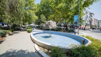 İzmir Büyükşehir Belediyesi Buca Şirinyer’de yer alan Beyazıt Aykut Parkı’nda
