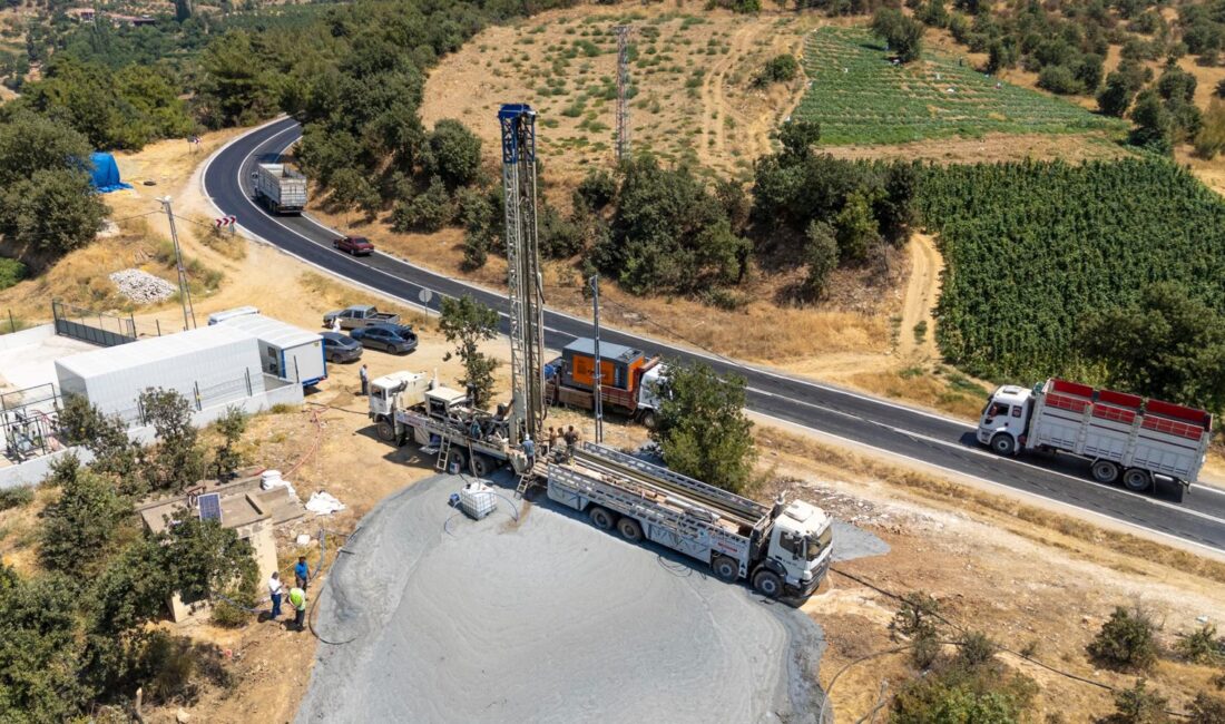 İzmir Büyükşehir Belediyesi İZSU Genel Müdürlüğü kentin içme suyu altyapısını