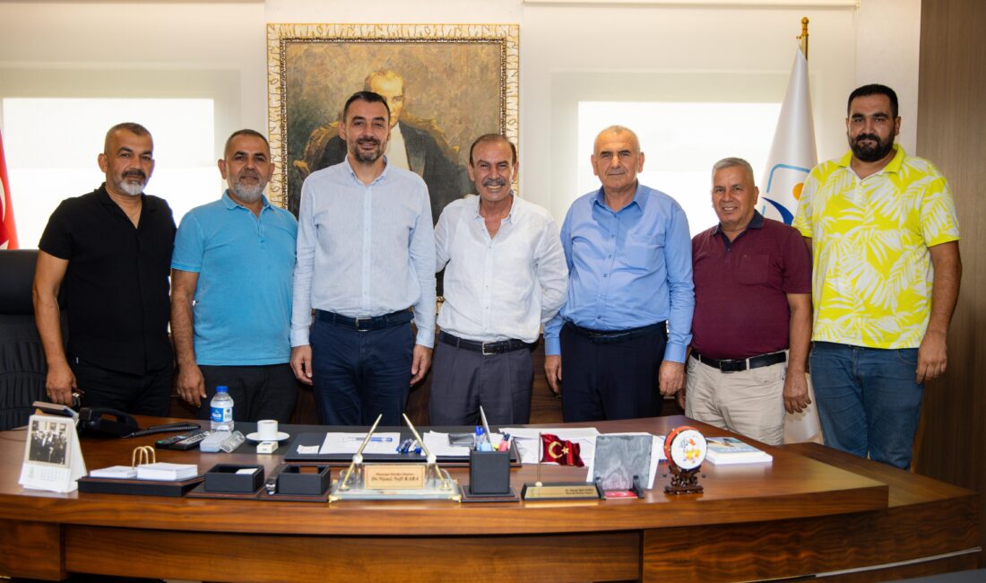Manavgat Ziraat Odası Başkanı Rasim Metin ve Manavgat Şoförler Odası