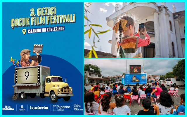 İstanbul Büyükşehir Belediyesi’nin düzenlediği 3. Gezici Çocuk Film Festivali bu