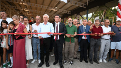 Kemer Tekirova Kapalı Pazar Yeri Açıldı Kemer Belediye Başkanı Necati Topaloğlu‘nun “Her mahalleye bir kapalı pazar