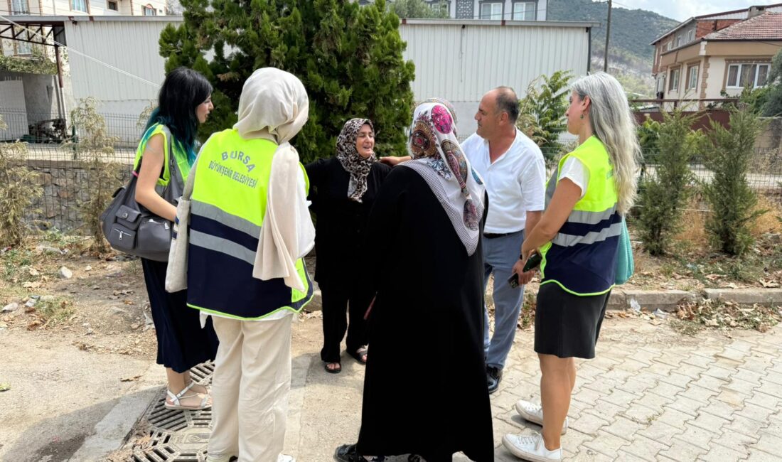  Bursa Büyükşehir Belediyesi, yangın bölgelerinde hayatın normale dönmesi ve eksikliklerin
