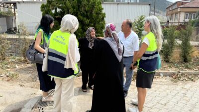 Bursa Büyükşehir Yaraları Sarıyor  Bursa Büyükşehir Belediyesi, yangın bölgelerinde hayatın normale dönmesi ve eksikliklerin